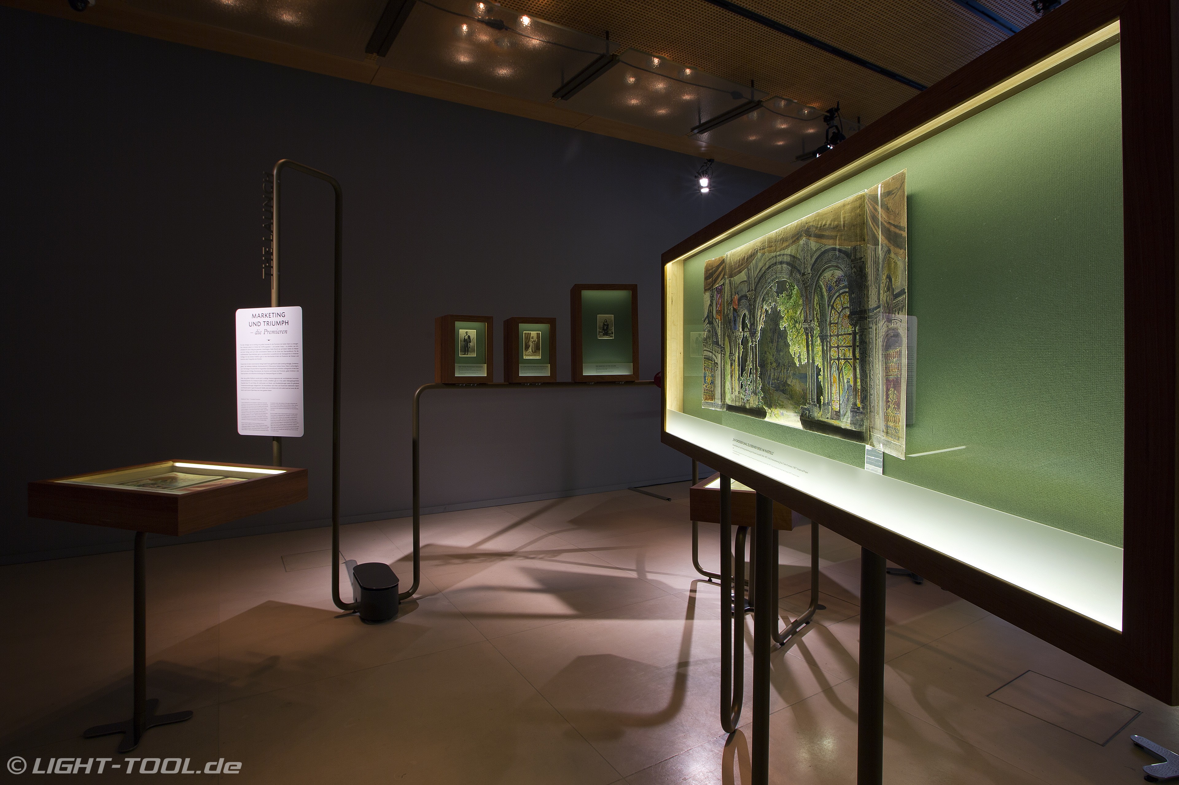 Led Ausstellungs Beleuchtung Halogenfreie Verdi Bertelsmann Haus