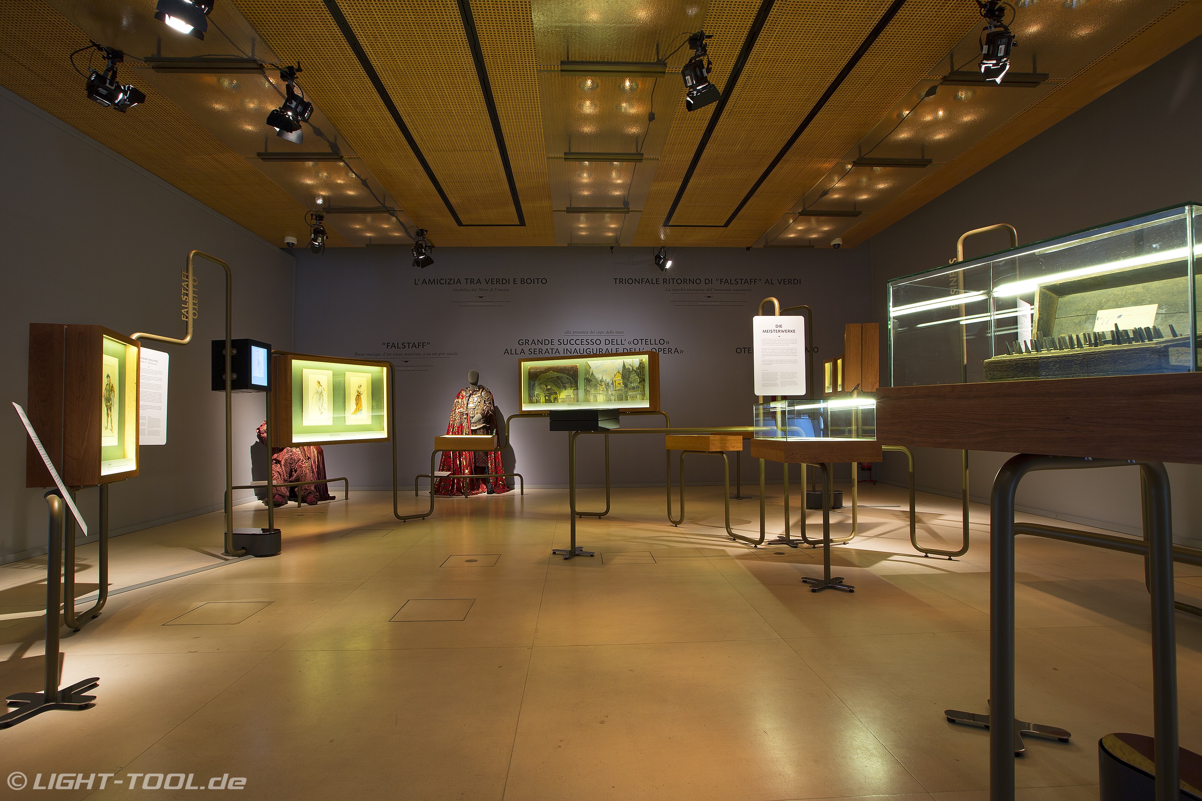 Led Ausstellungs Beleuchtung Halogenfreie Verdi Bertelsmann Haus