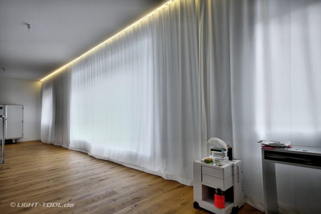 LED-Voutenbeleuchtung Mehrfamilienhaus Berlin Linienstraße